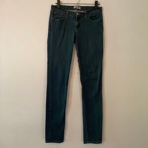 Judy Blue Dark Wash Skinny Leg Jeans Medium Rise Preppy Women's size 7 / 28